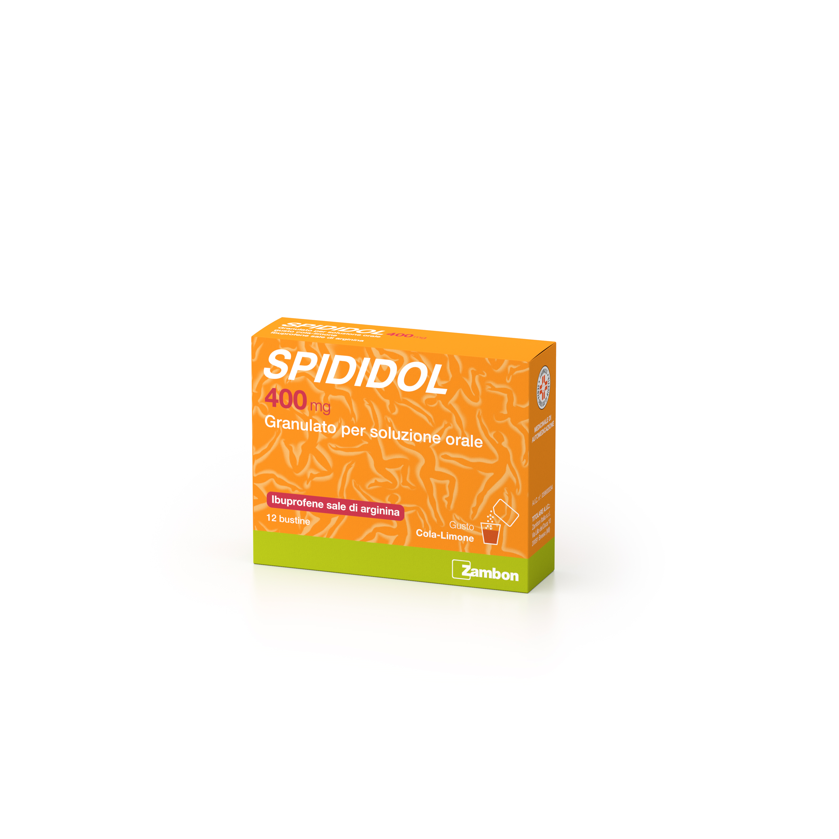 SPIDIDOL*OS GRAT 12BS 400MG CO - Farmacia De Pasquale