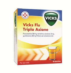 VICKS FLU TRIPLA A*OS 10BUST - Farmacia De Pasquale