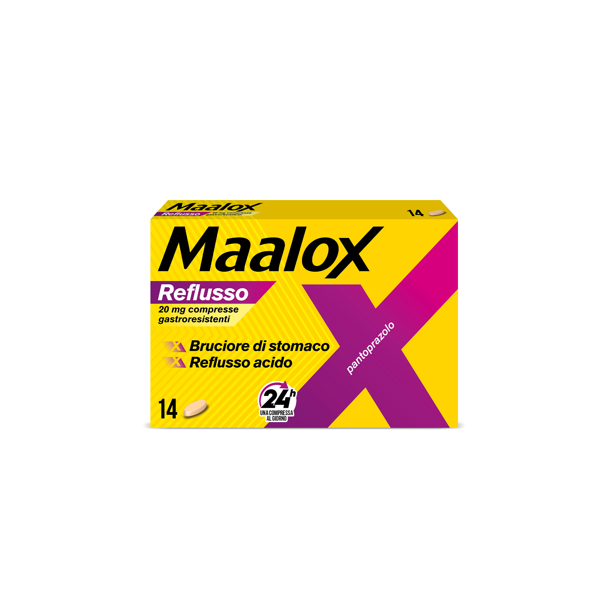 MAALOX REFLUSSO*14CPR 20MG - Farmacia De Pasquale