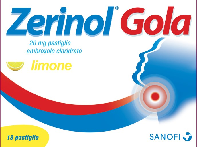 ZERINOL GOLA LIMO*18PAST 20MG - Farmacia De Pasquale