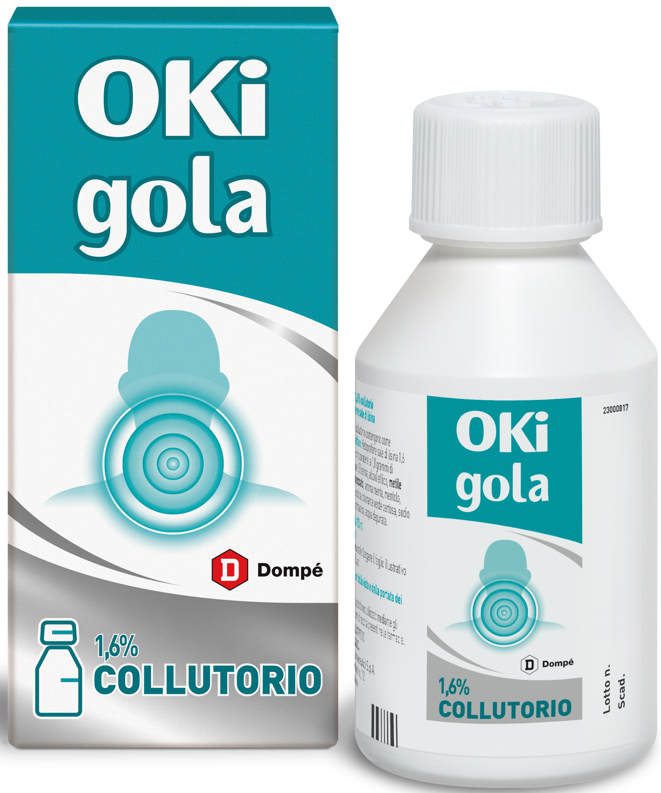 OKI GOLA*COLLUT 150ML 1,6% - Farmacia De Pasquale