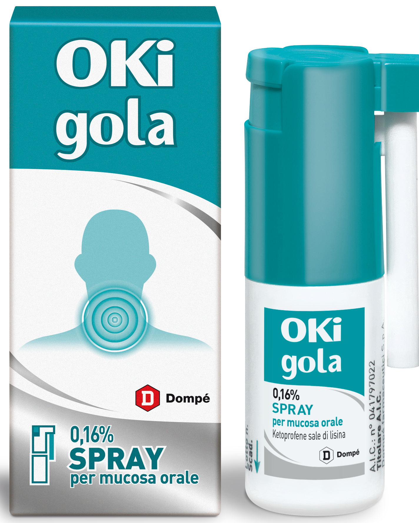 OKI GOLA*OS SPRAY 15ML 0,16% - Farmacia De Pasquale