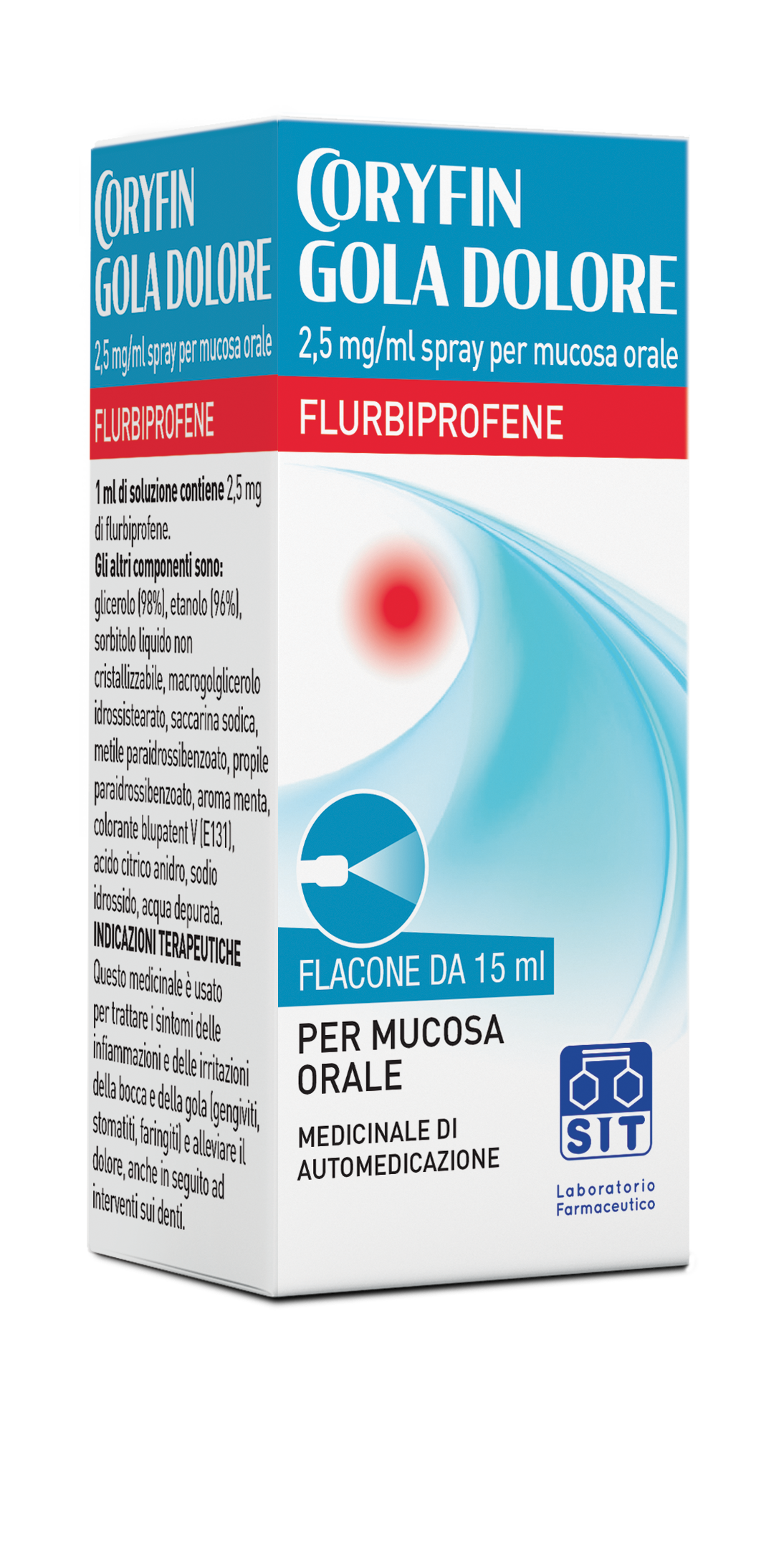 CORYFIN GOLA DOLORE*SPRAY 15ML - Farmacia De Pasquale