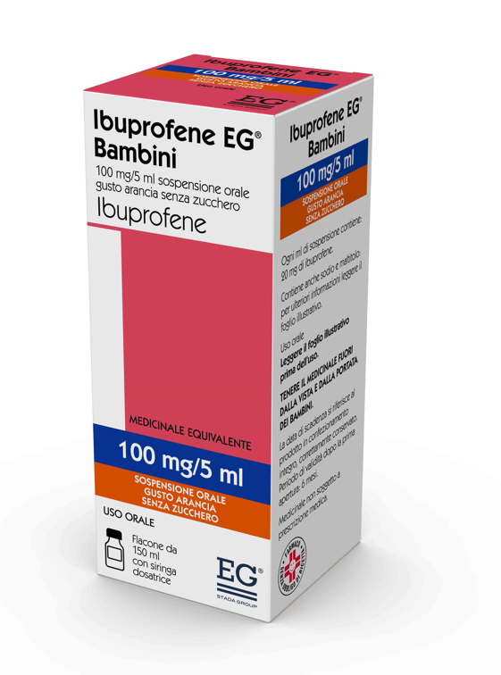 IBUPROFENE EG*BB 150ML ARANCIA - Farmacia De Pasquale
