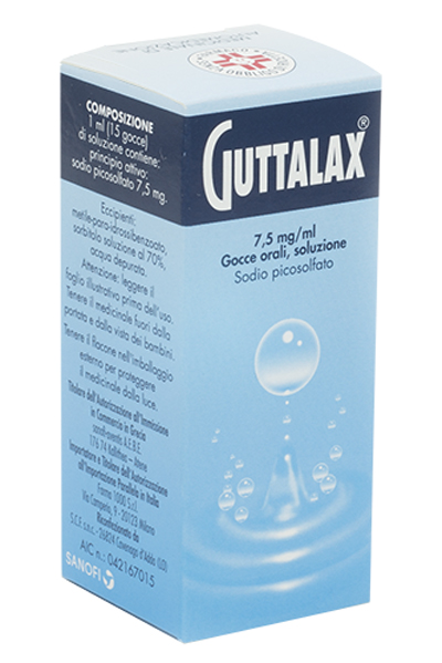 GUTTALAX*OS GTT 15ML 7,5MG/ML - Farmacia De Pasquale