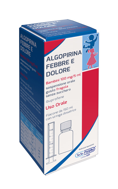 ALGOPIRINA FEBBRE DOL*150ML FR - Farmacia De Pasquale
