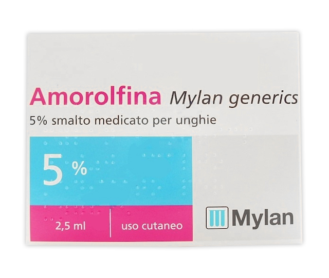 AMOROLFINA MY*SMALTO 2,5ML 5% - Farmacia De Pasquale