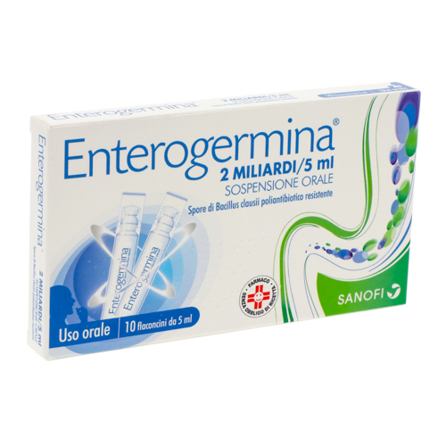 ENTEROGERMINA*OS 10FL 2MLD/5ML - Farmacia De Pasquale