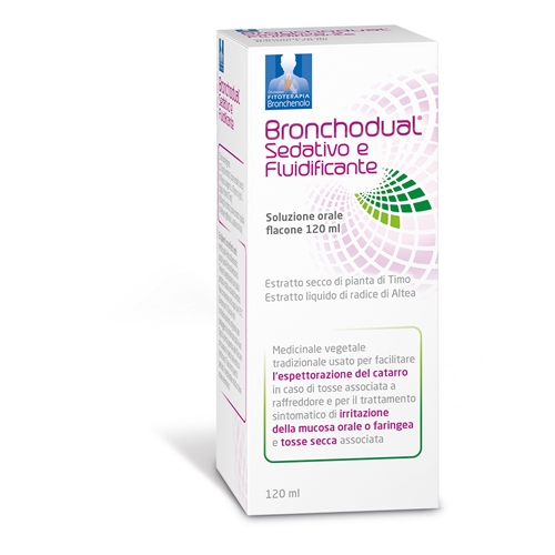 BRONCHODUAL SEDATIVO FLU*120ML - Farmacia De Pasquale