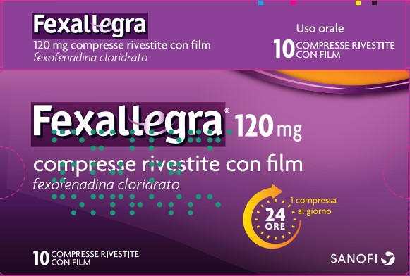 FEXALLEGRA*10CPR RIV 120MG - Farmacia De Pasquale