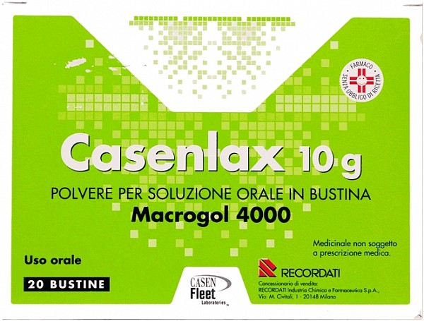 CASENLAX*OS POLV 20BUST 10G - Farmacia De Pasquale