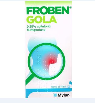 FROBEN GOLA*COLLUT 160ML 0,25% - Farmacia De Pasquale