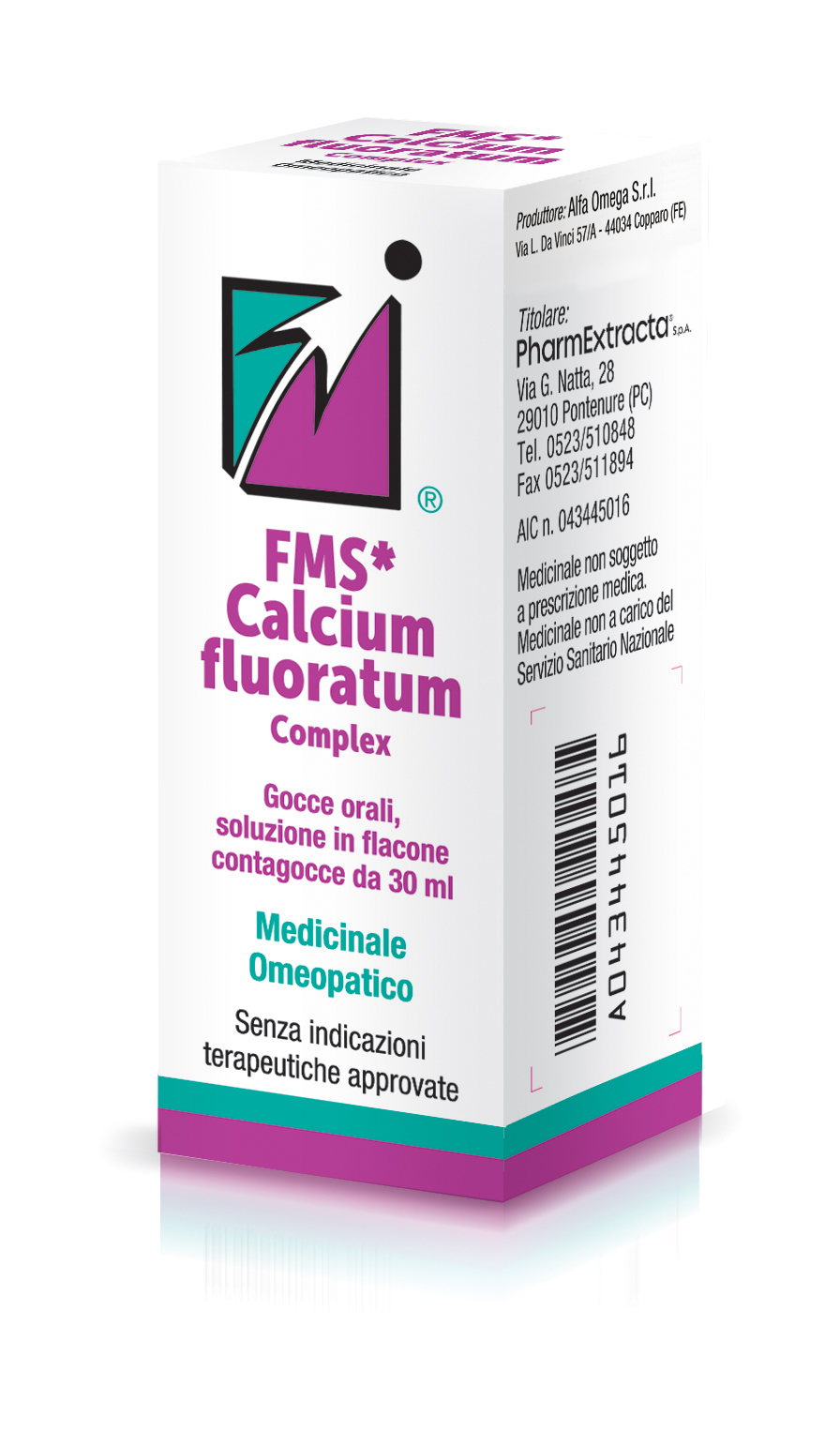 FMS CALCIUM FLUORATUM COMPLEX - Farmacia De Pasquale