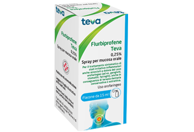 FLURBIPROFENE TE*OS SPRAY 15ML - Farmacia De Pasquale
