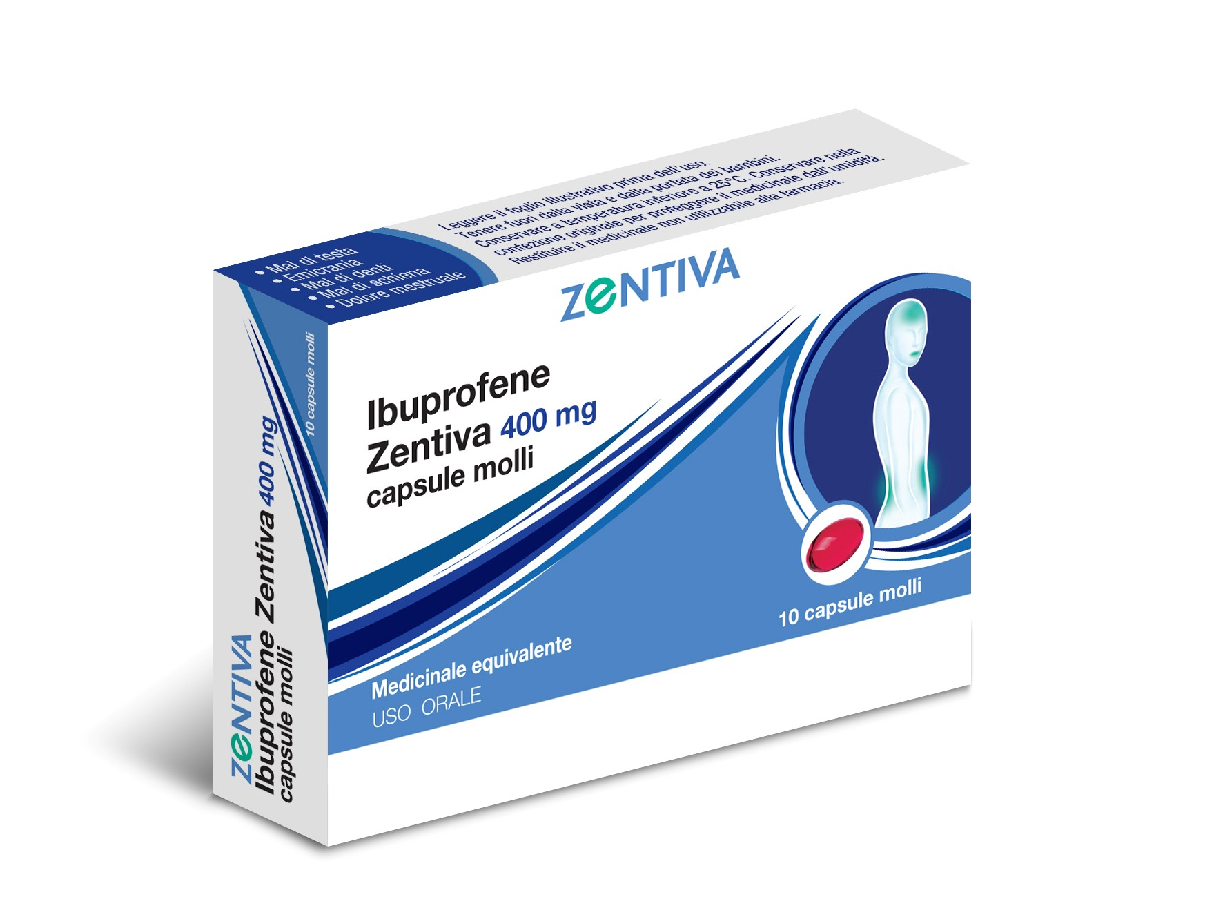 IBUPROFENE ZEN*10CPS 400MG - Farmacia De Pasquale