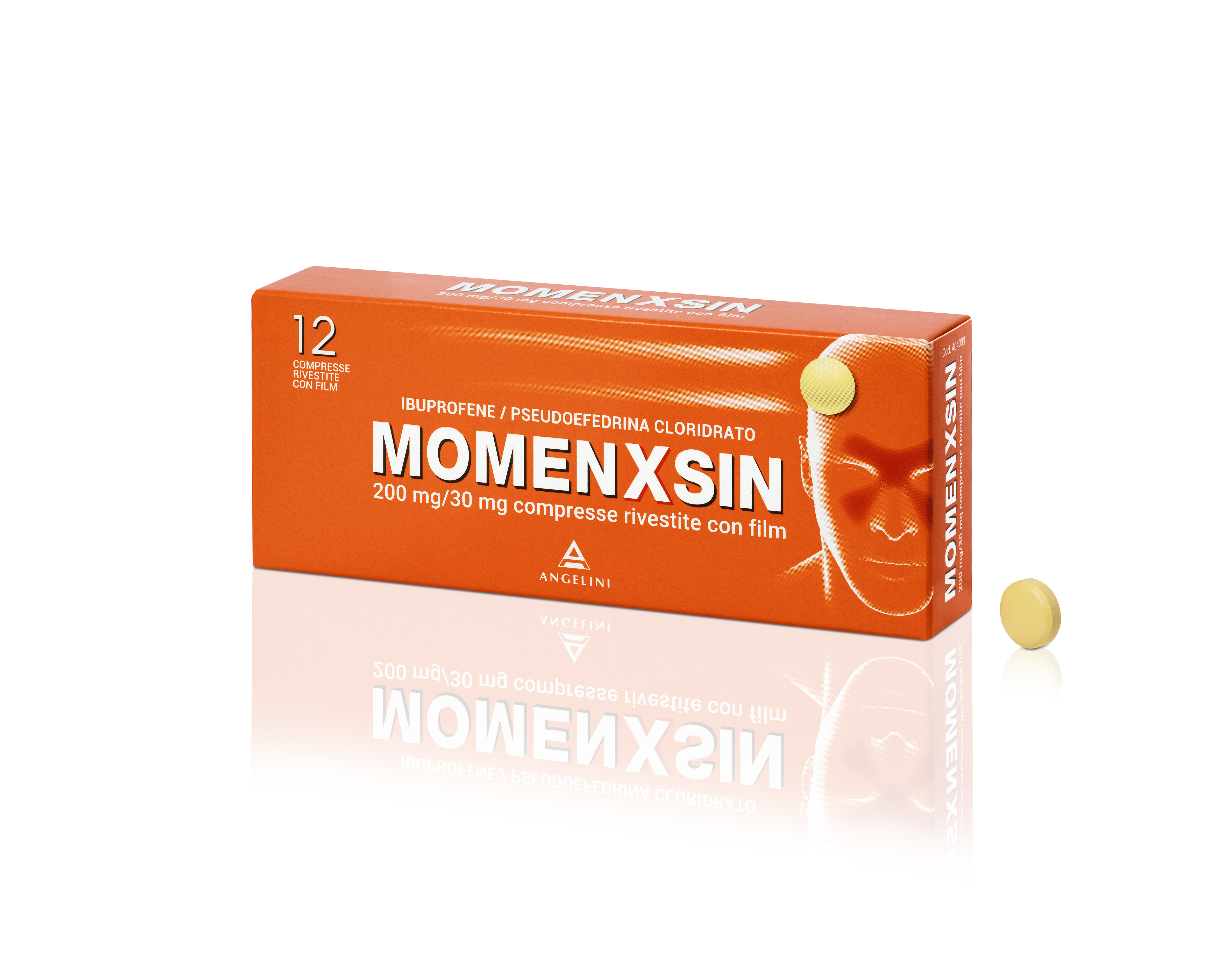 MOMENXSIN*12CPR 200MG+30MG - Farmacia De Pasquale