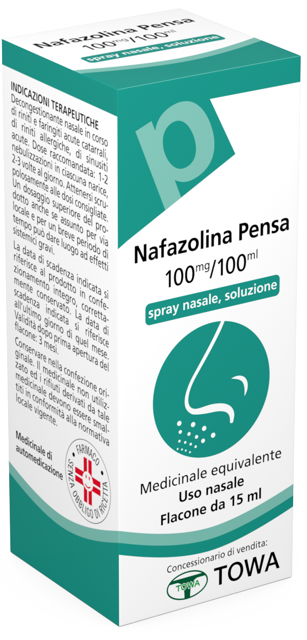 NAFAZOLINA PE*SPRAY NAS 15ML - Farmacia De Pasquale