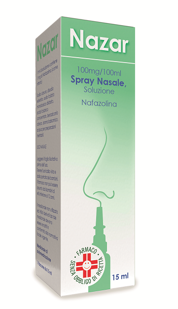 NAZAR*SPRAY NAS 15ML 1MG/ML - Farmacia De Pasquale