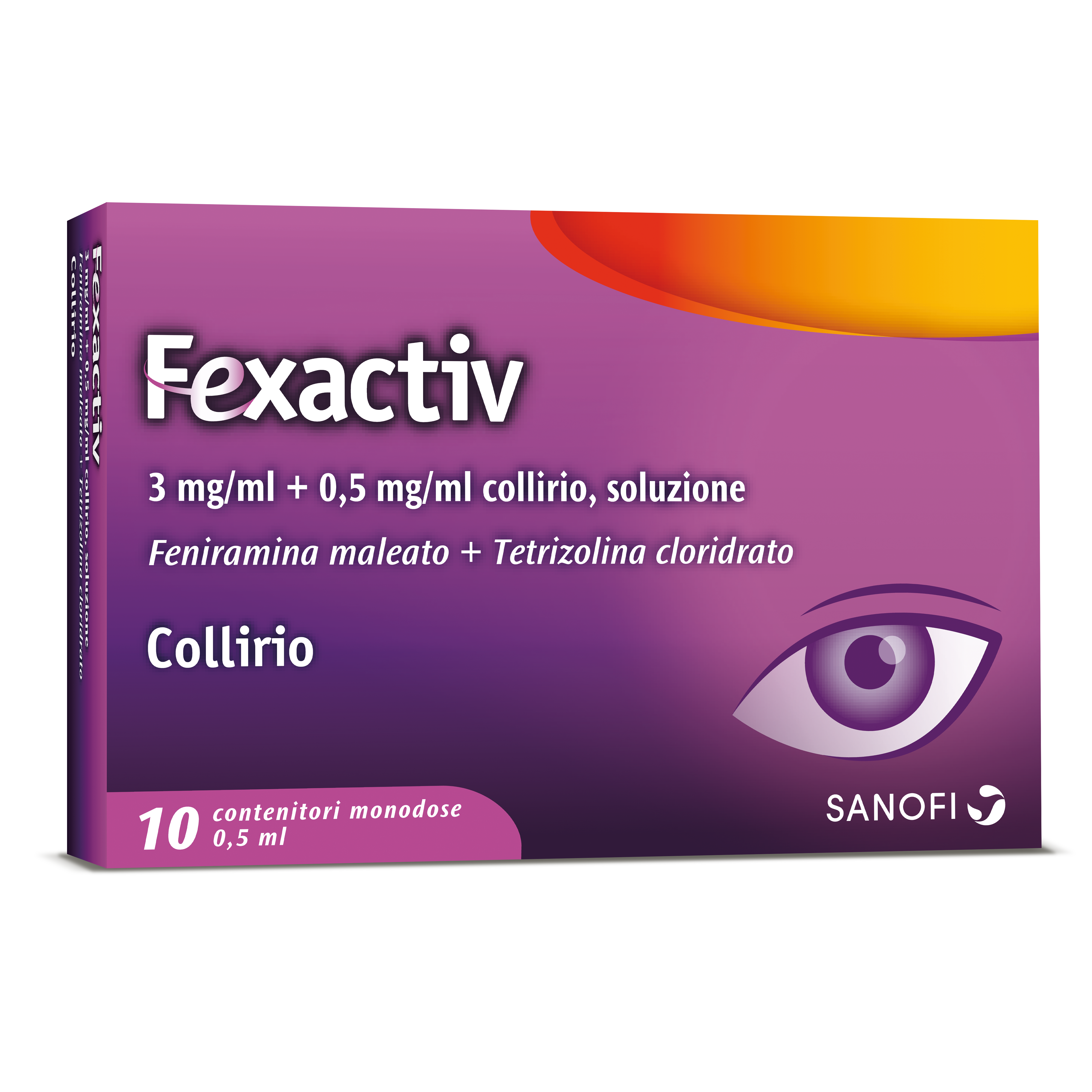 FEXACTIV*COLLIRIO 10FL 0,5ML - Farmacia De Pasquale