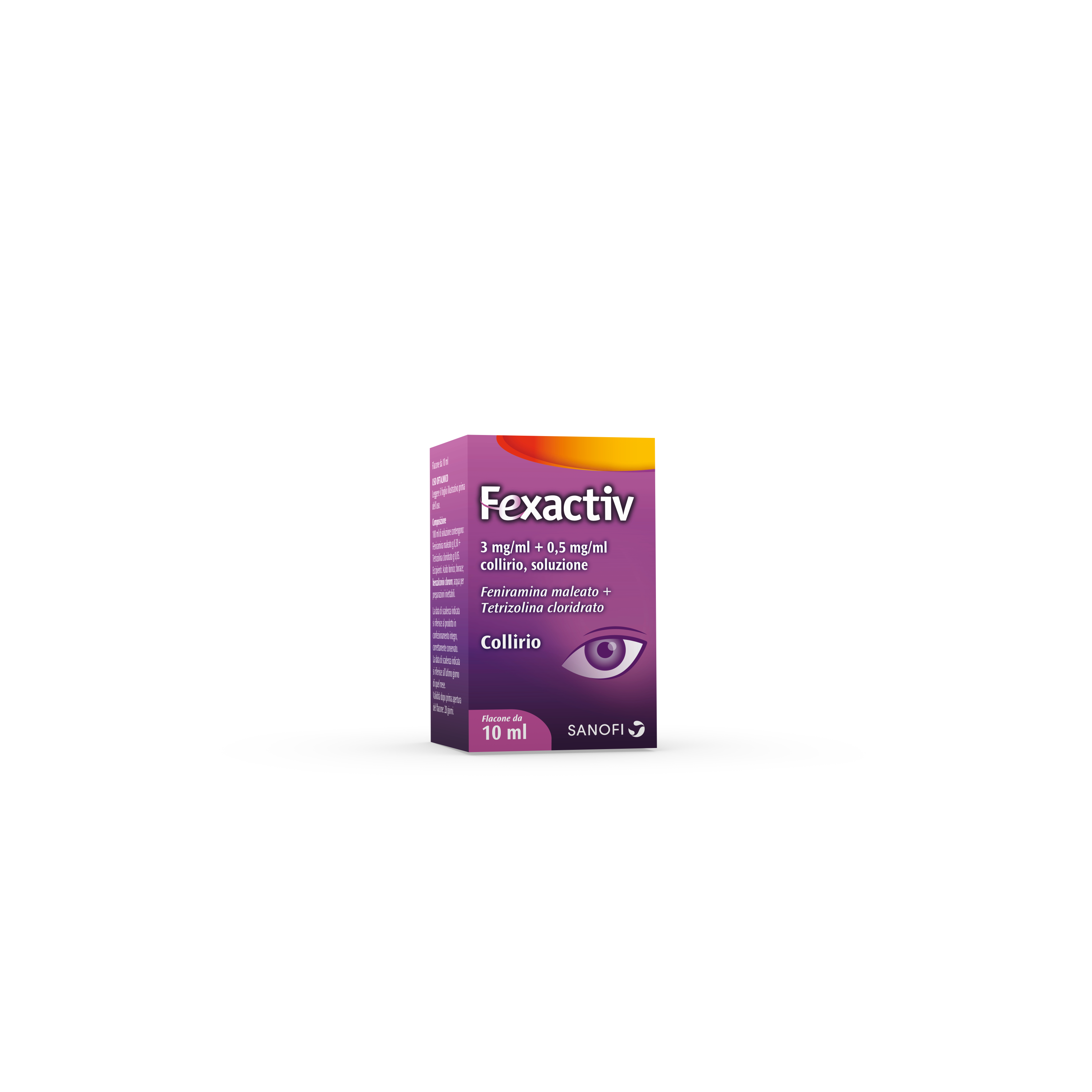 FEXACTIV*COLLIRIO 1FL 10ML - Farmacia De Pasquale