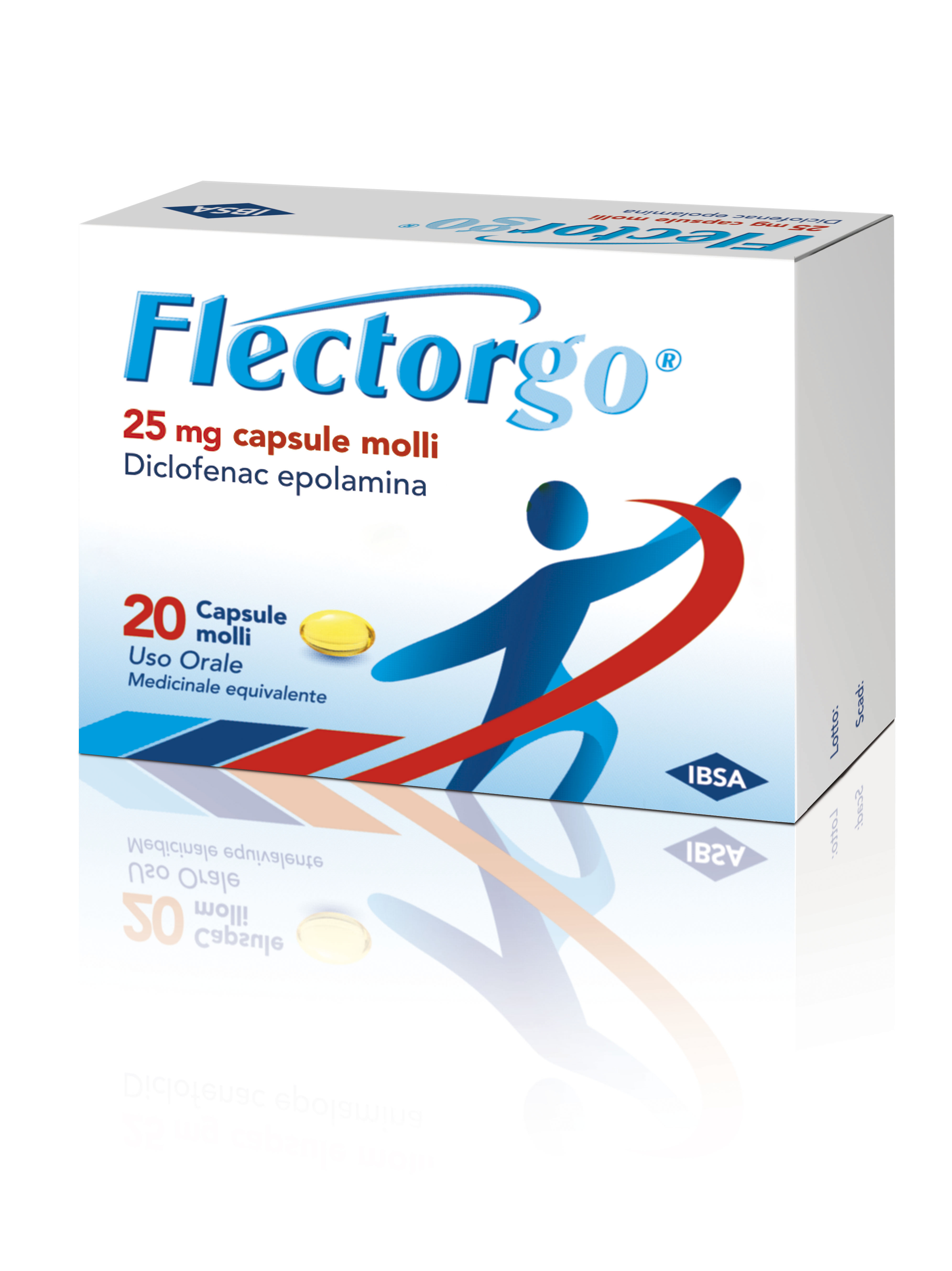 FLECTORGO*20CPS MOLLI 25MG - Farmacia De Pasquale