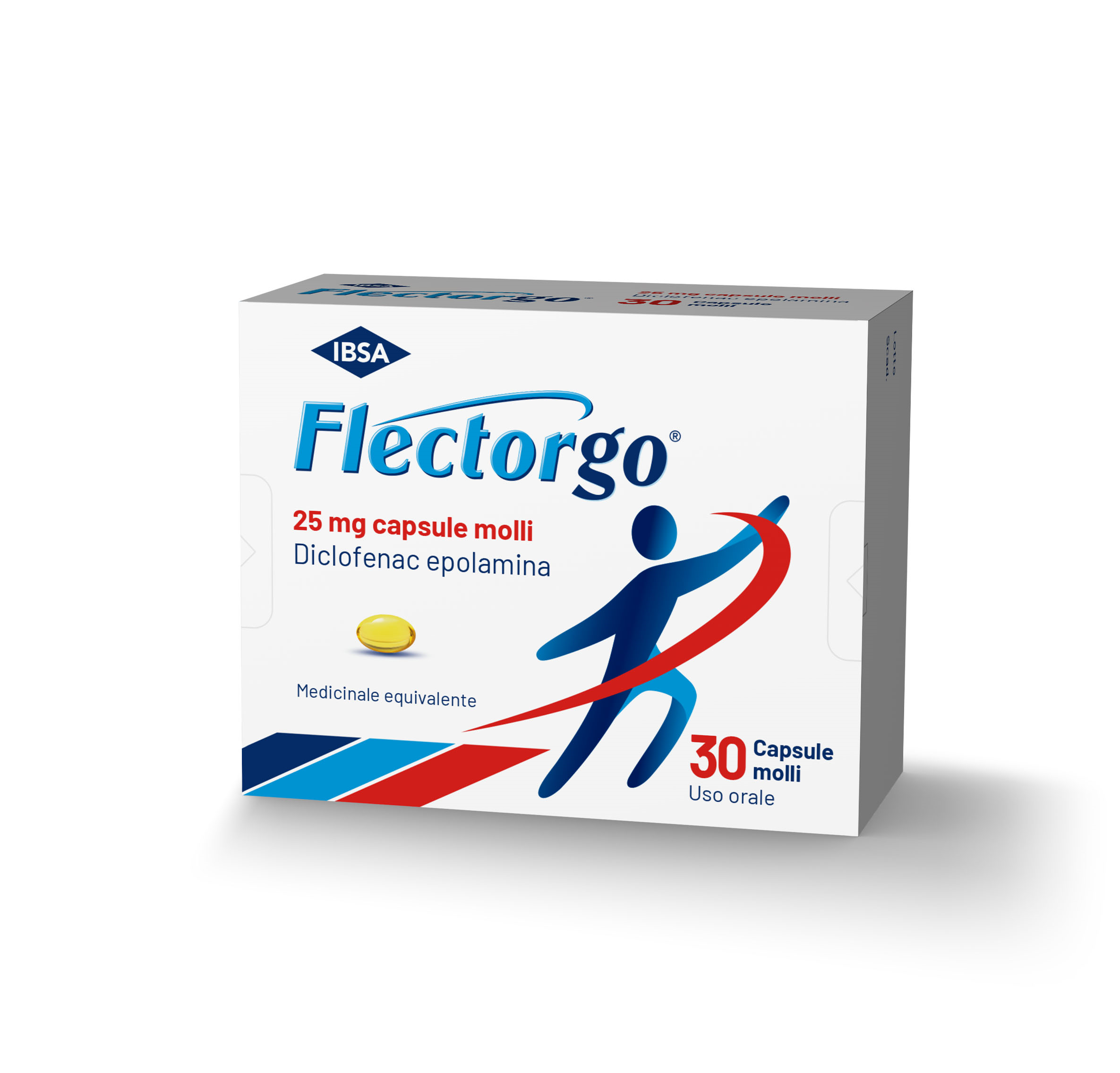 FLECTORGO*30CPS MOLLI 25MG - Farmacia De Pasquale