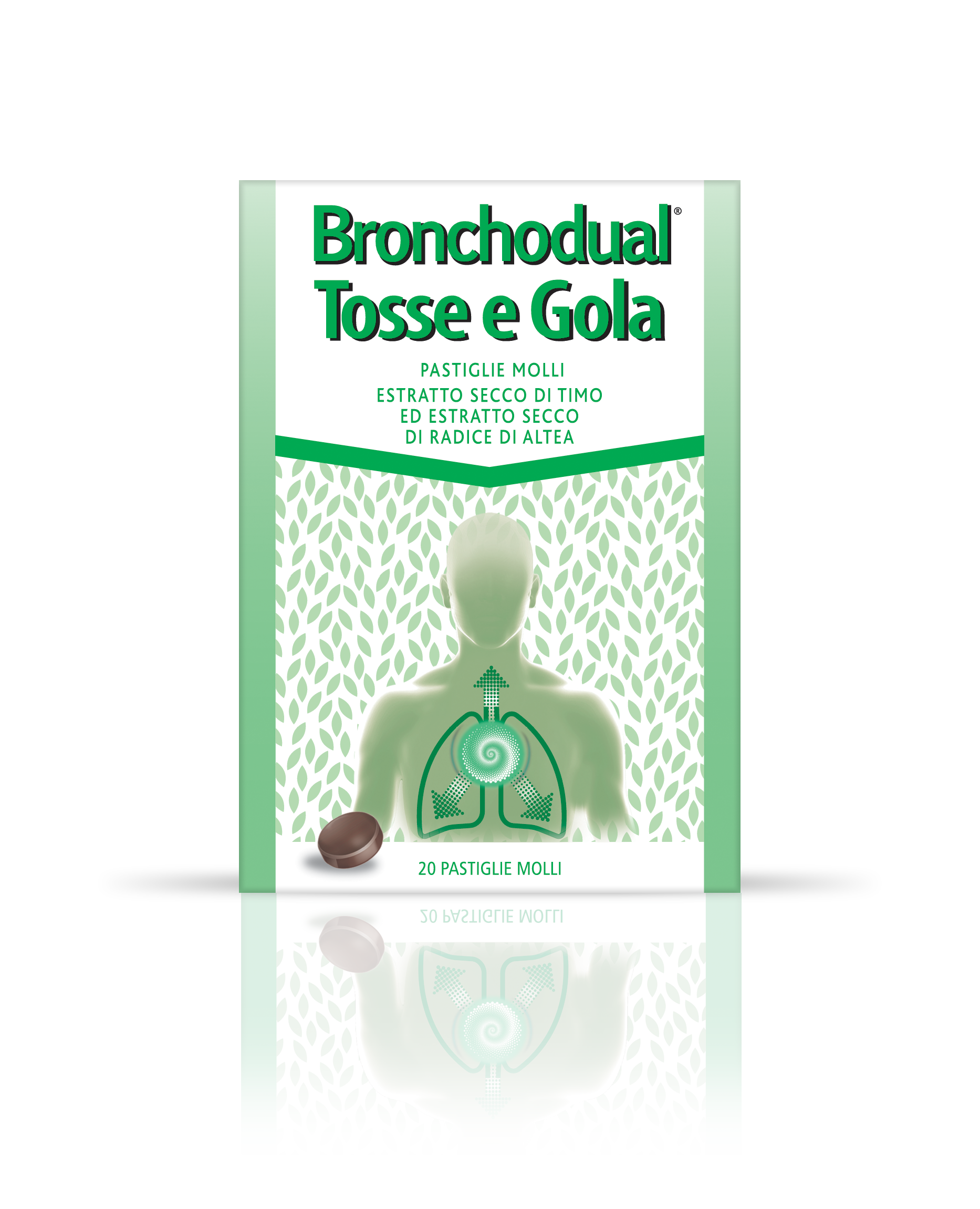 BRONCHODUAL TOSSE GOLA*20PAST - Farmacia De Pasquale