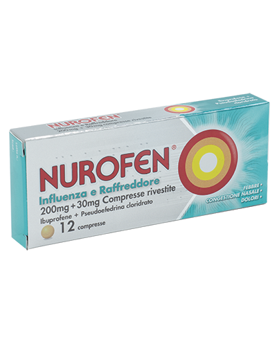NUROFEN INFLUENZA RAFFR*12CPR - Farmacia De Pasquale