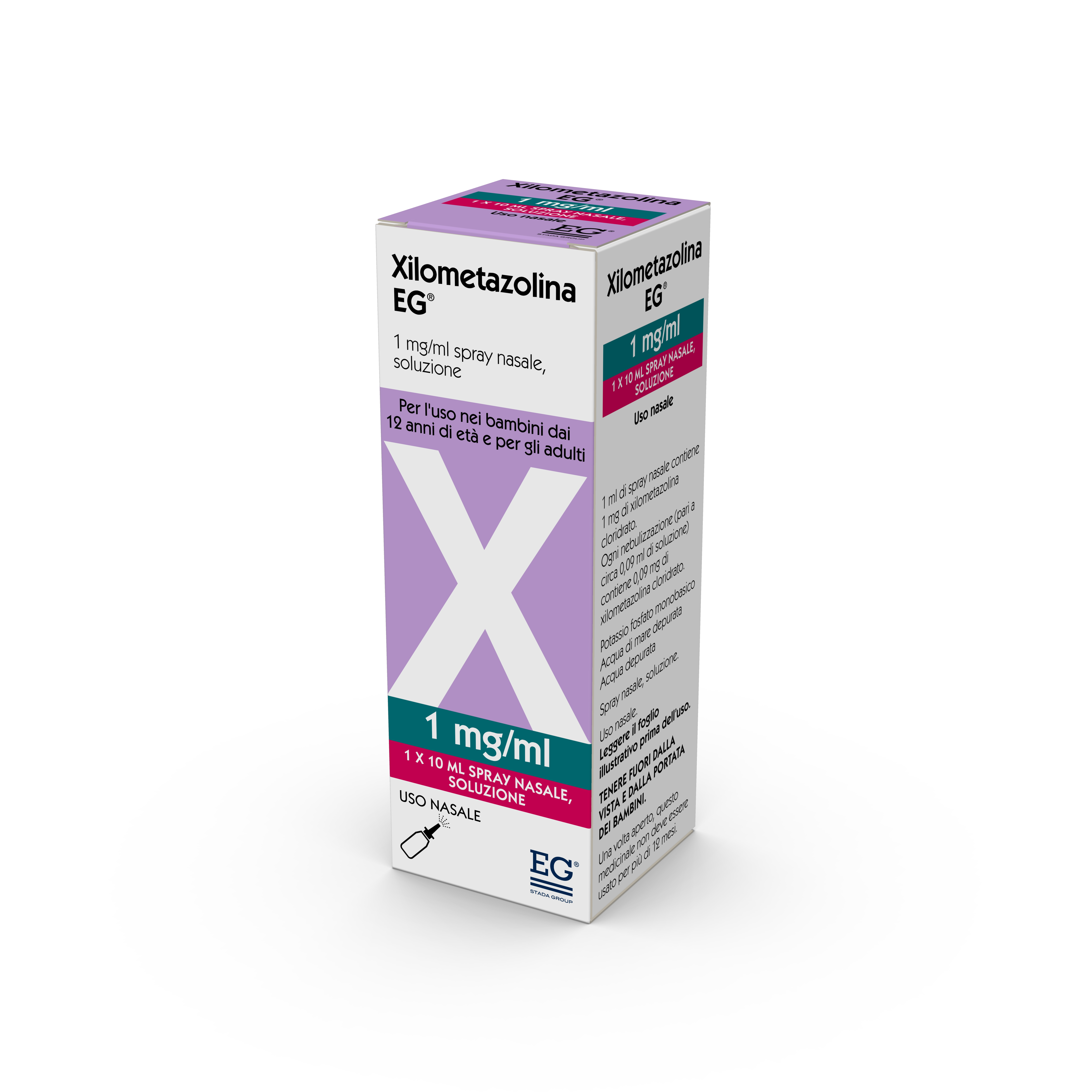 XILOMETAZOLINA EG*SPR10ML 10MG - Farmacia De Pasquale