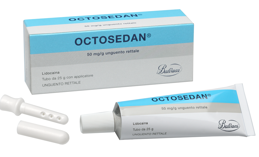 OCTOSEDAN*UNG RETT 25G 50MG/G - Farmacia De Pasquale