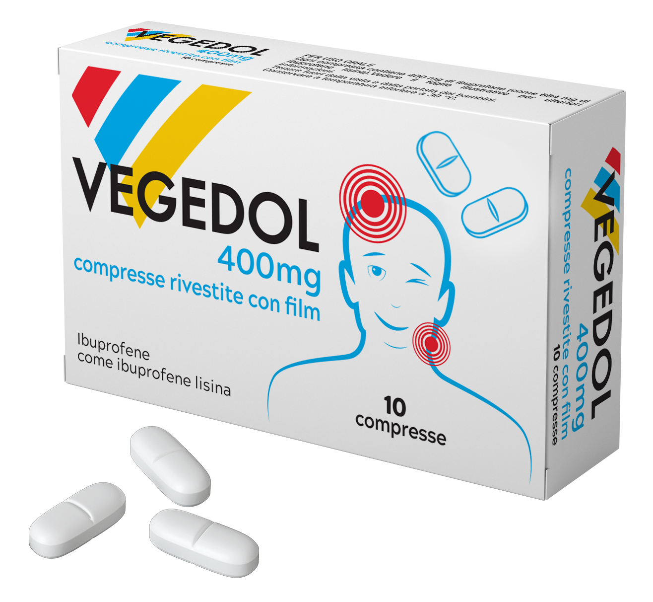 VEGEDOL*10CPR RIV 400MG - Farmacia De Pasquale