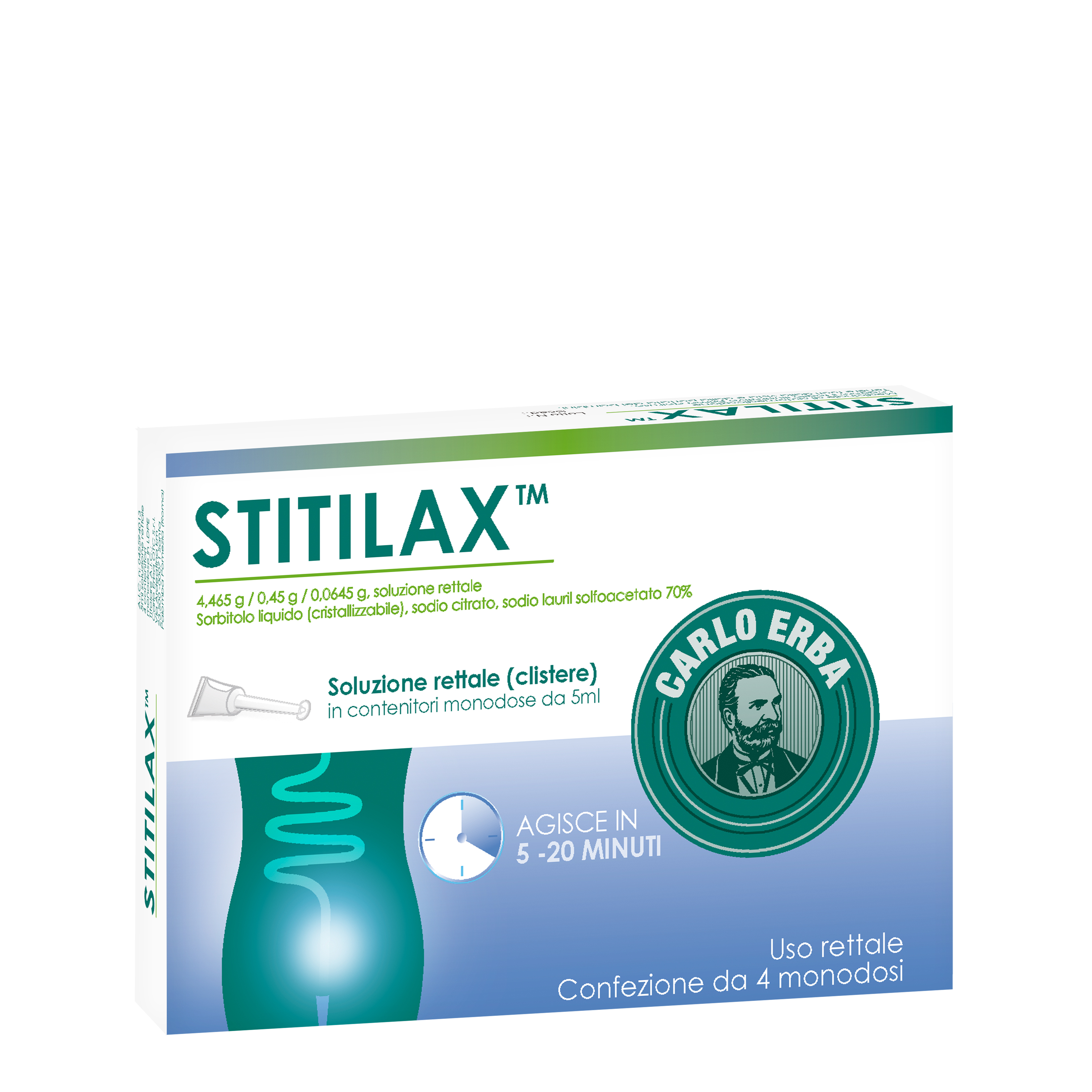 STITILAX*RETT SOL 4FL MONO 5ML - Farmacia De Pasquale