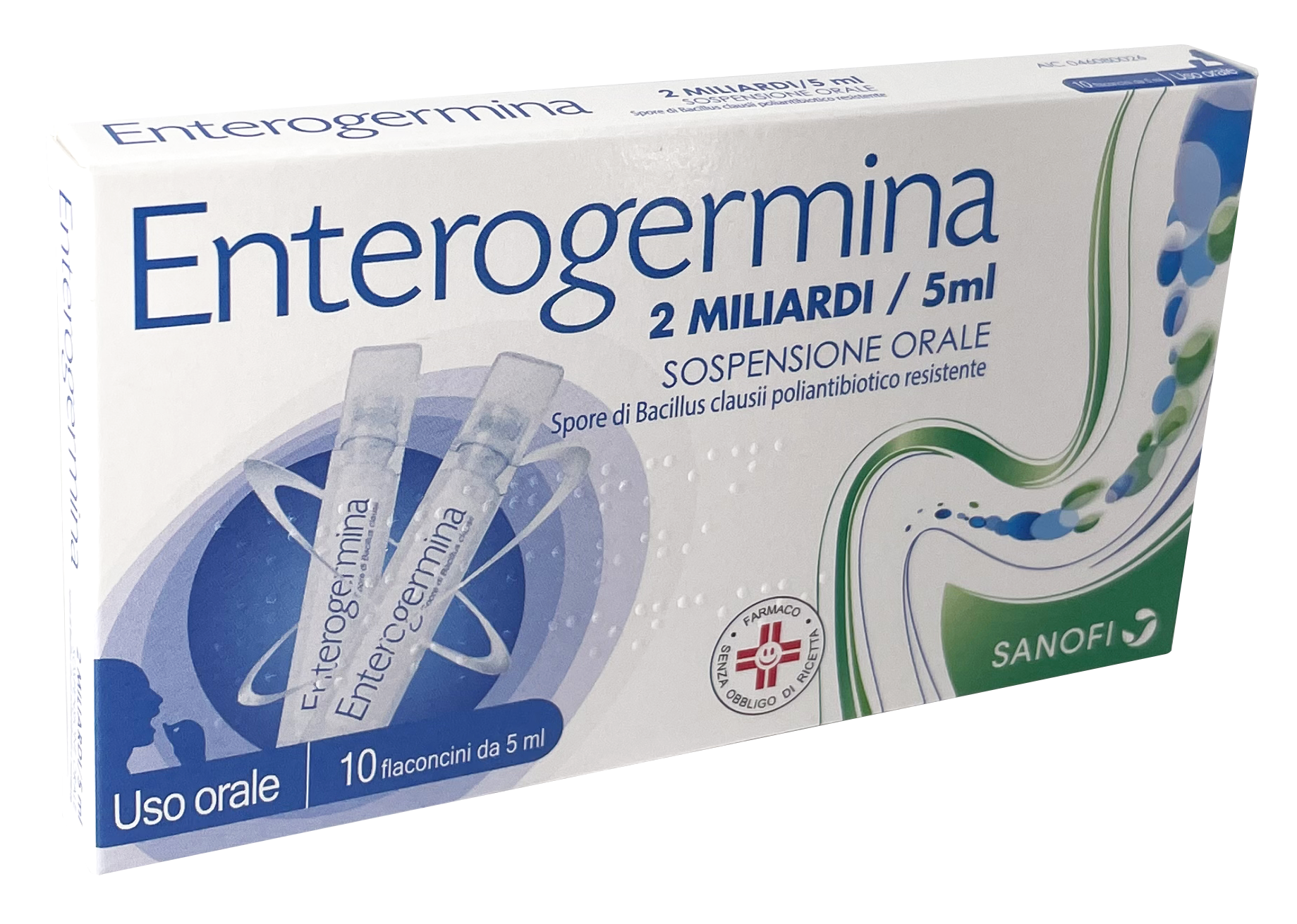 ENTEROGERMINA*OS 10FL 2MLD/5ML - Farmacia De Pasquale