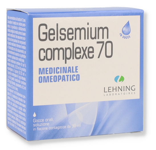 GELSEMIUM COMPLEXE L70*1FL30ML - Farmacia De Pasquale