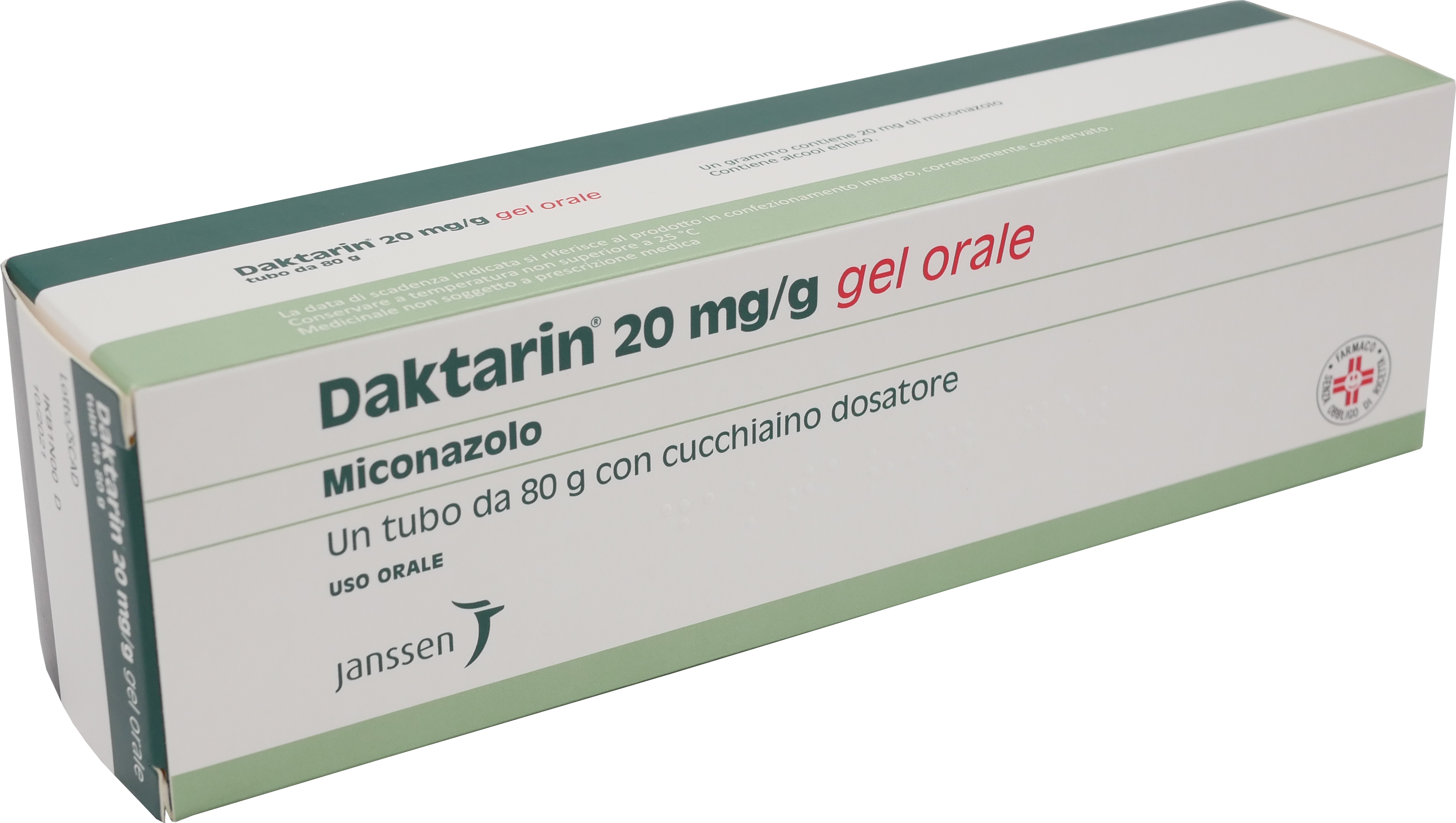 DAKTARIN*GEL OS 80G 20MG/G - Farmacia De Pasquale