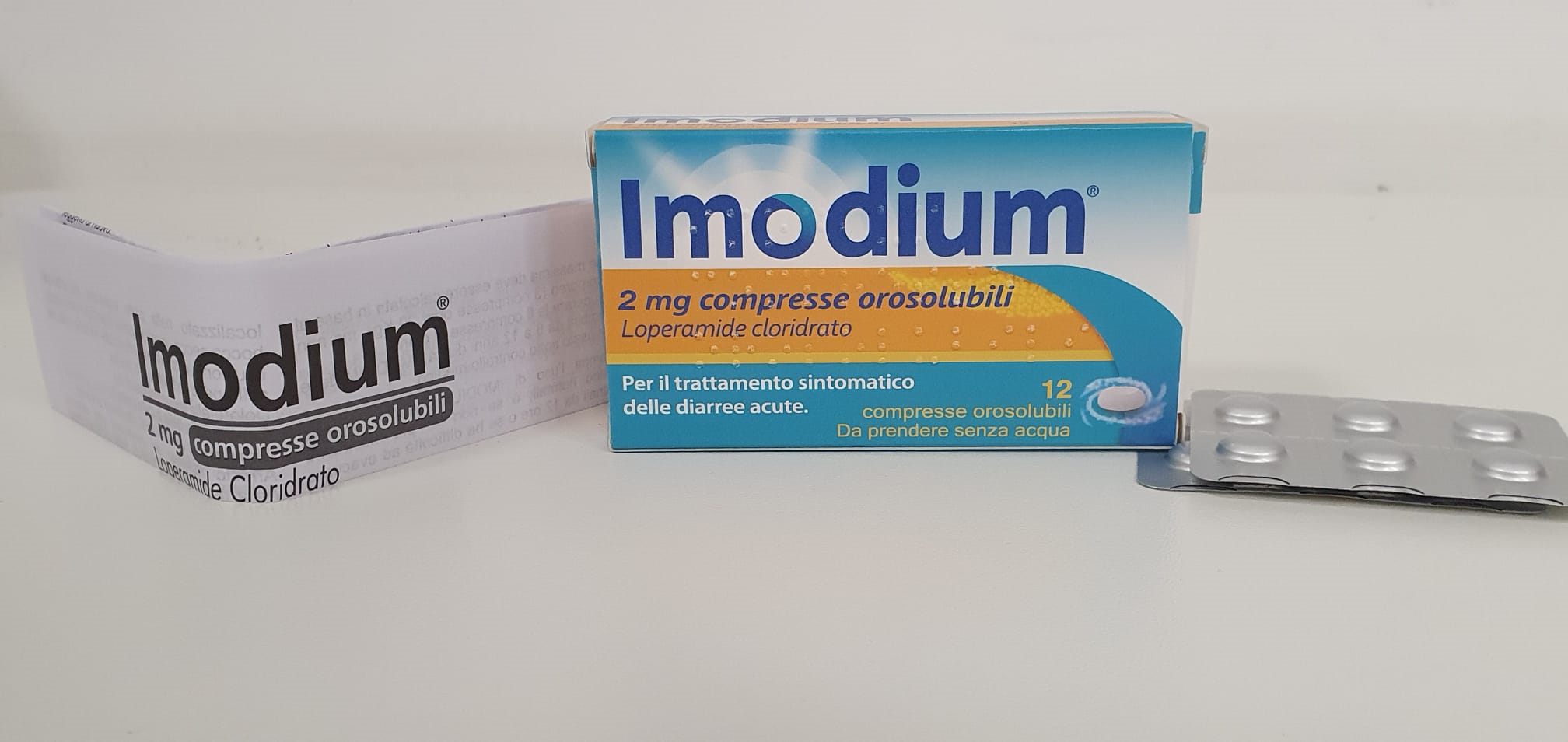 IMODIUM*12CPR OROSOL 2MG - Farmacia De Pasquale