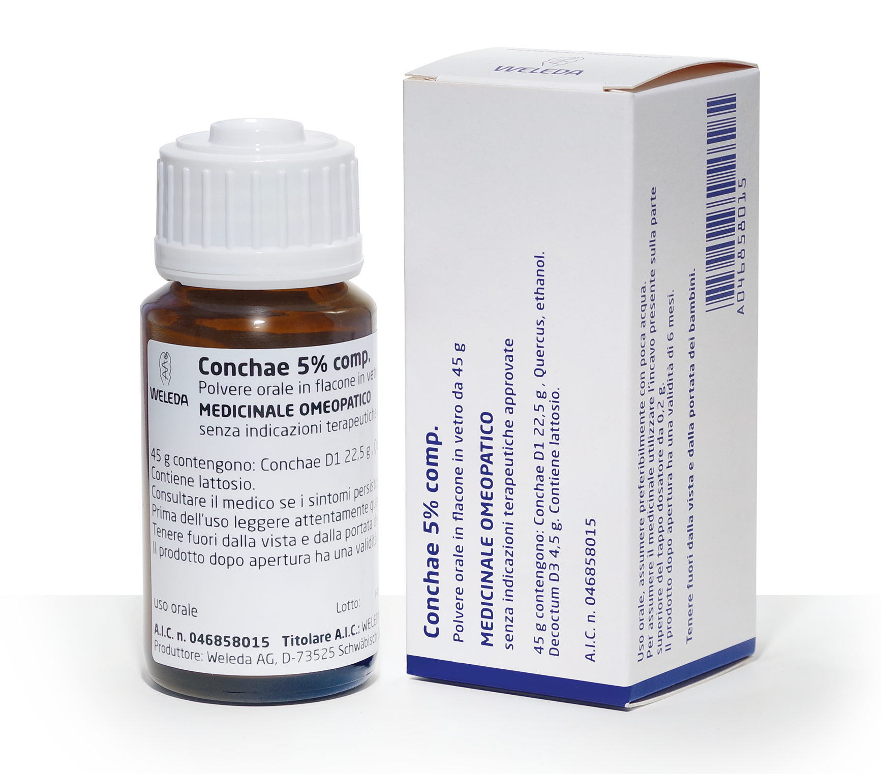 CONCHAE 5% COMP*OS POLV 45G - Farmacia De Pasquale