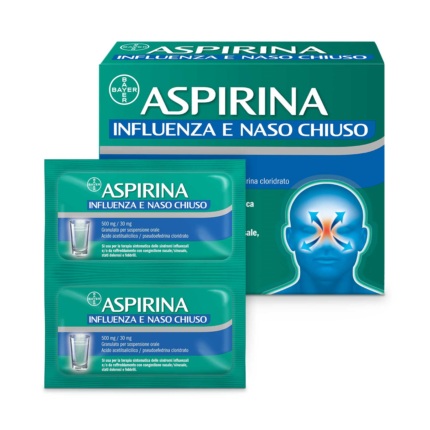 ASPIRINA INFLUENZA E NASO C*20 - Farmacia De Pasquale