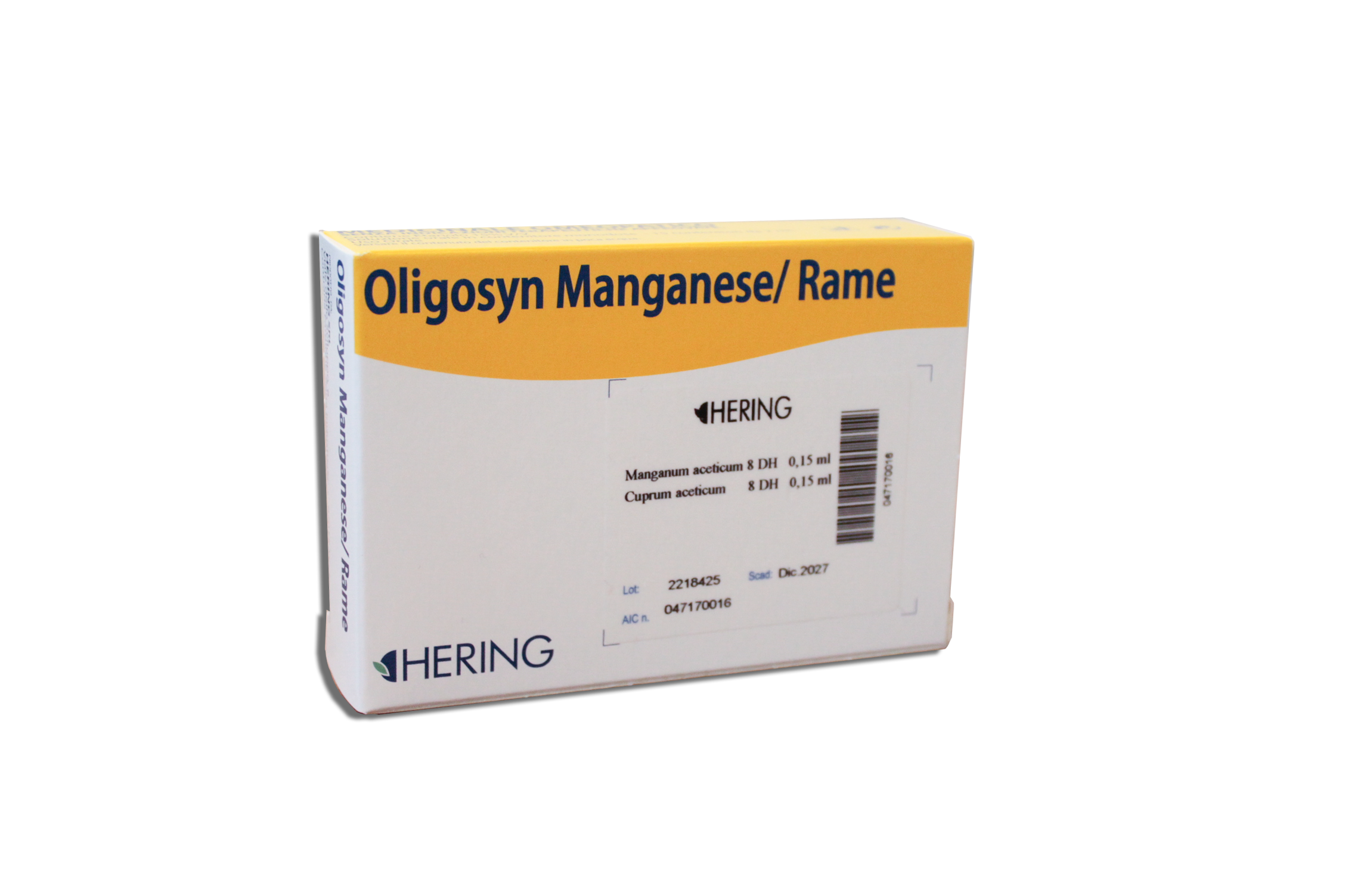 OLIGOSYN MANG RAME*15CONT 2ML - Farmacia De Pasquale