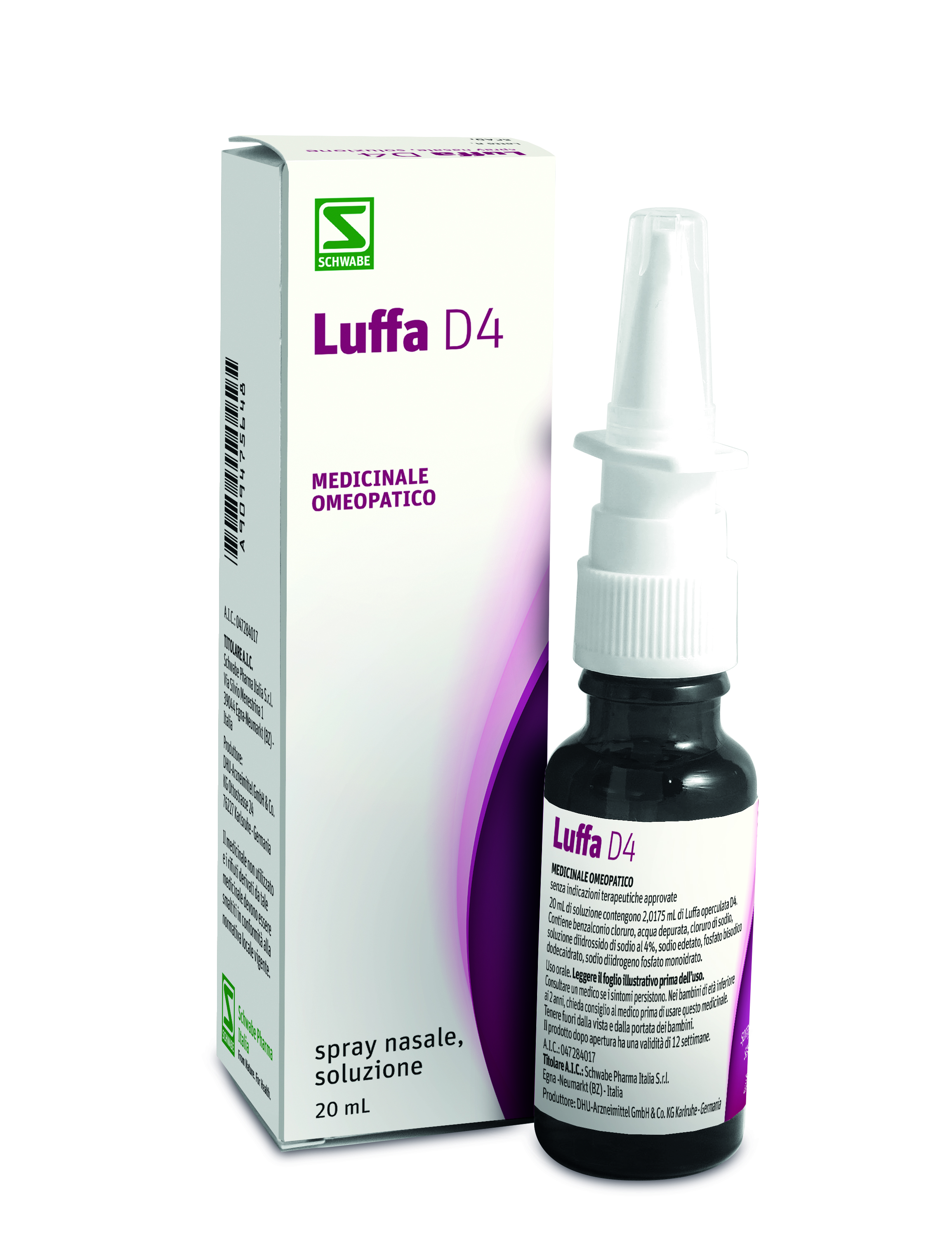 LUFFA*D4 SPRAY NASALE 1FL 20ML - Farmacia De Pasquale