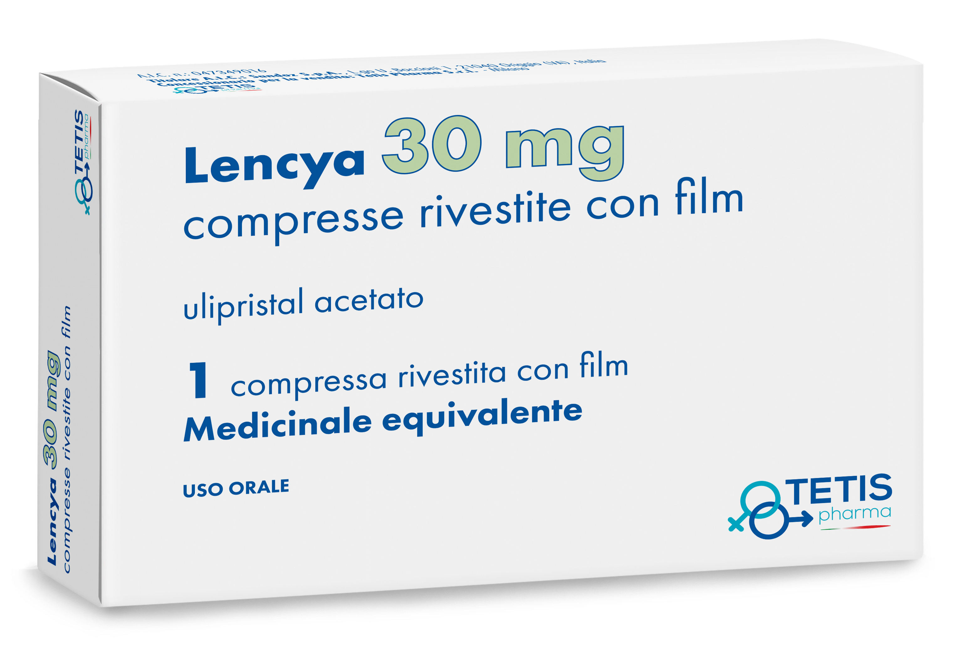 LENCYA*1CPR RIV 30MG - Farmacia De Pasquale