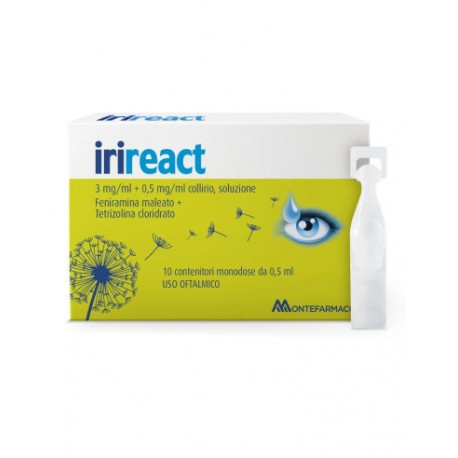 IRIREACT*COLL 10FL 0,5ML - Farmacia De Pasquale