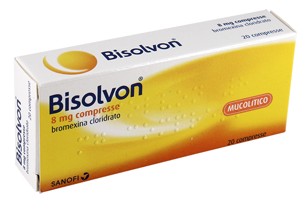 BISOLVON*20CPR 8MG - Farmacia De Pasquale