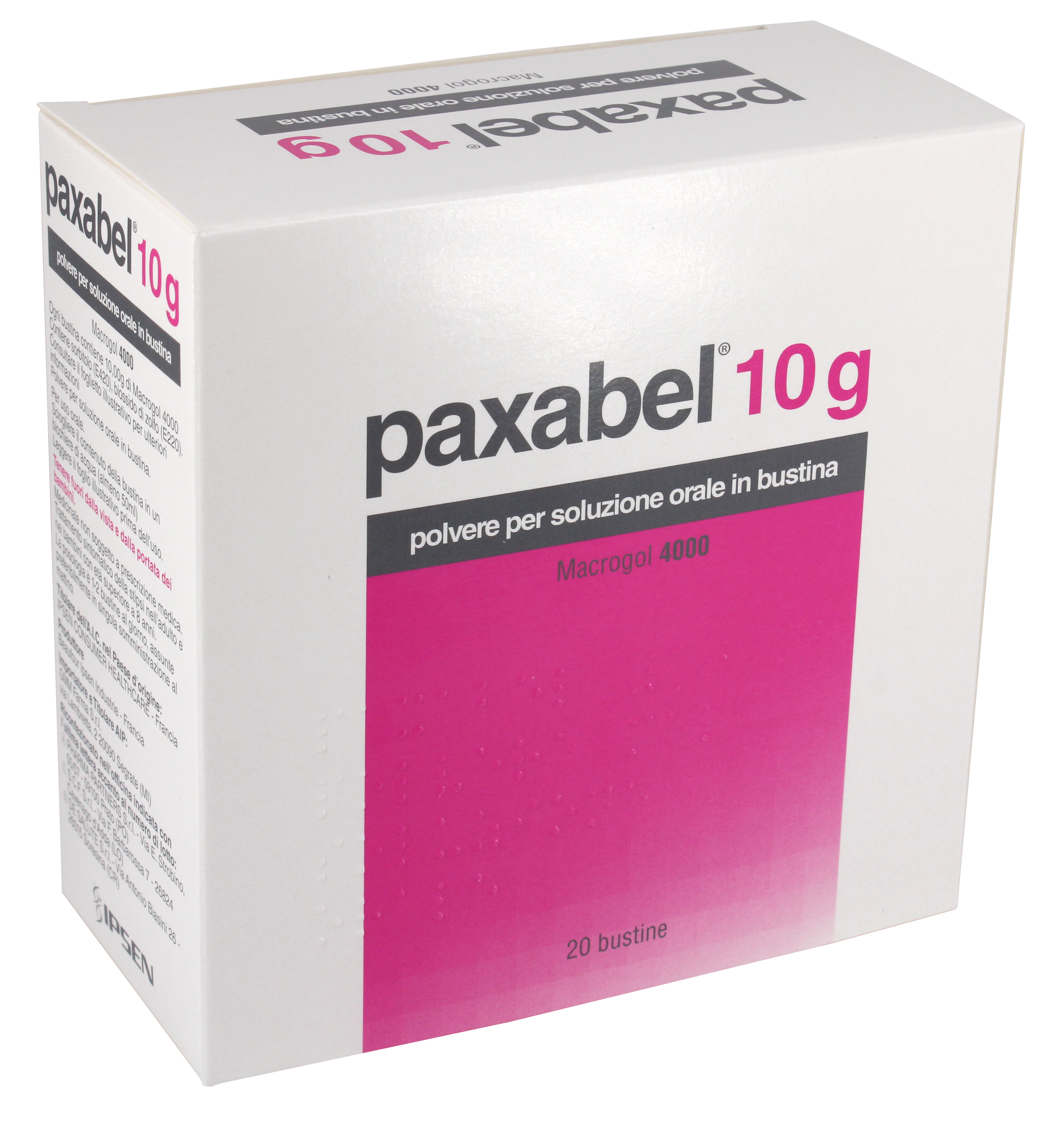 PAXABEL*OS POLV 20BUST 10G - Farmacia De Pasquale