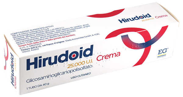 HIRUDOID 25000UI*CREMA 40G - Farmacia De Pasquale