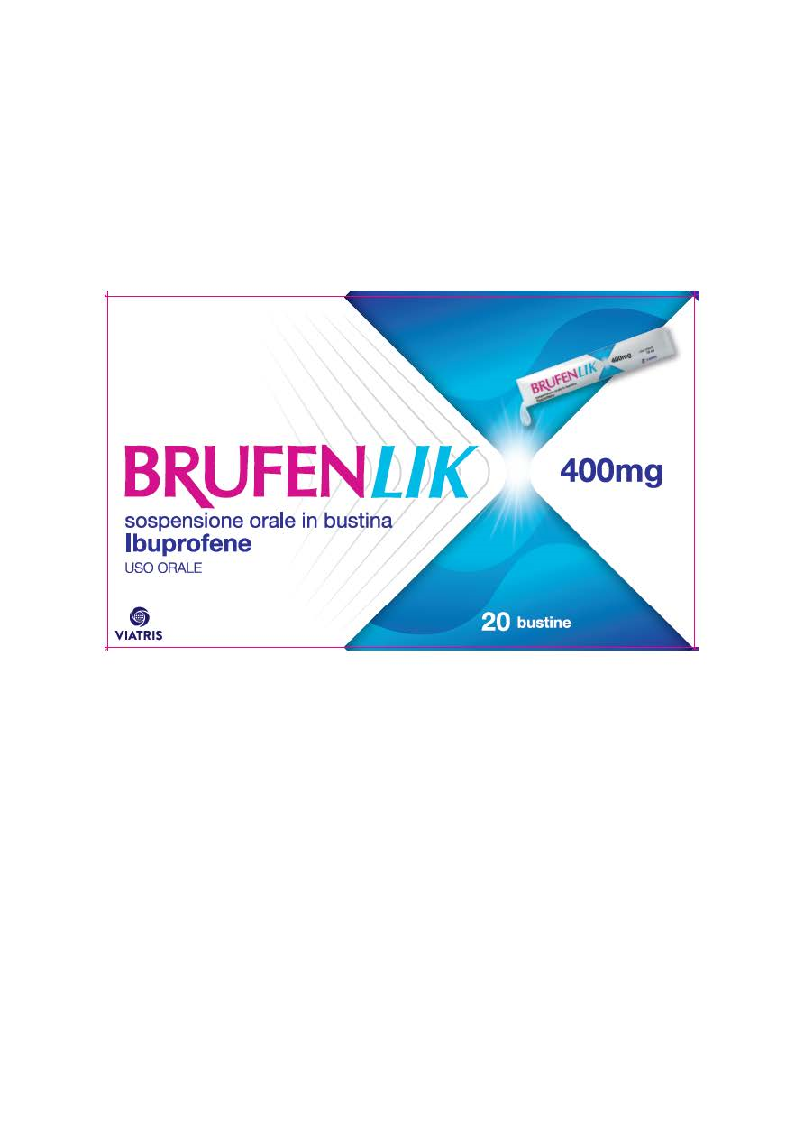 BRUFENLIK*20BUST 400MG 10ML - Farmacia De Pasquale