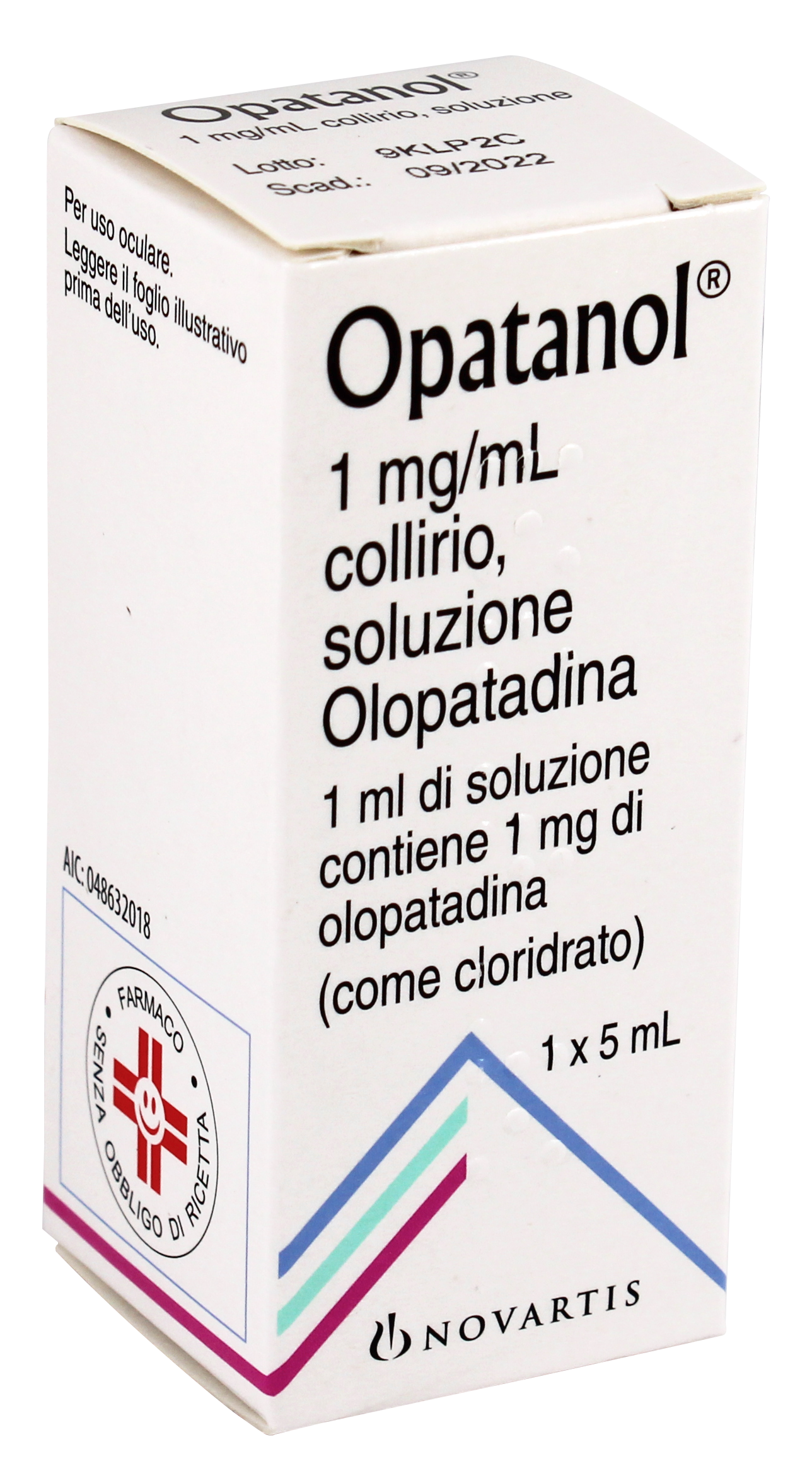 OPATANOL*COLL 1FL 5ML 1MG/ML - Farmacia De Pasquale