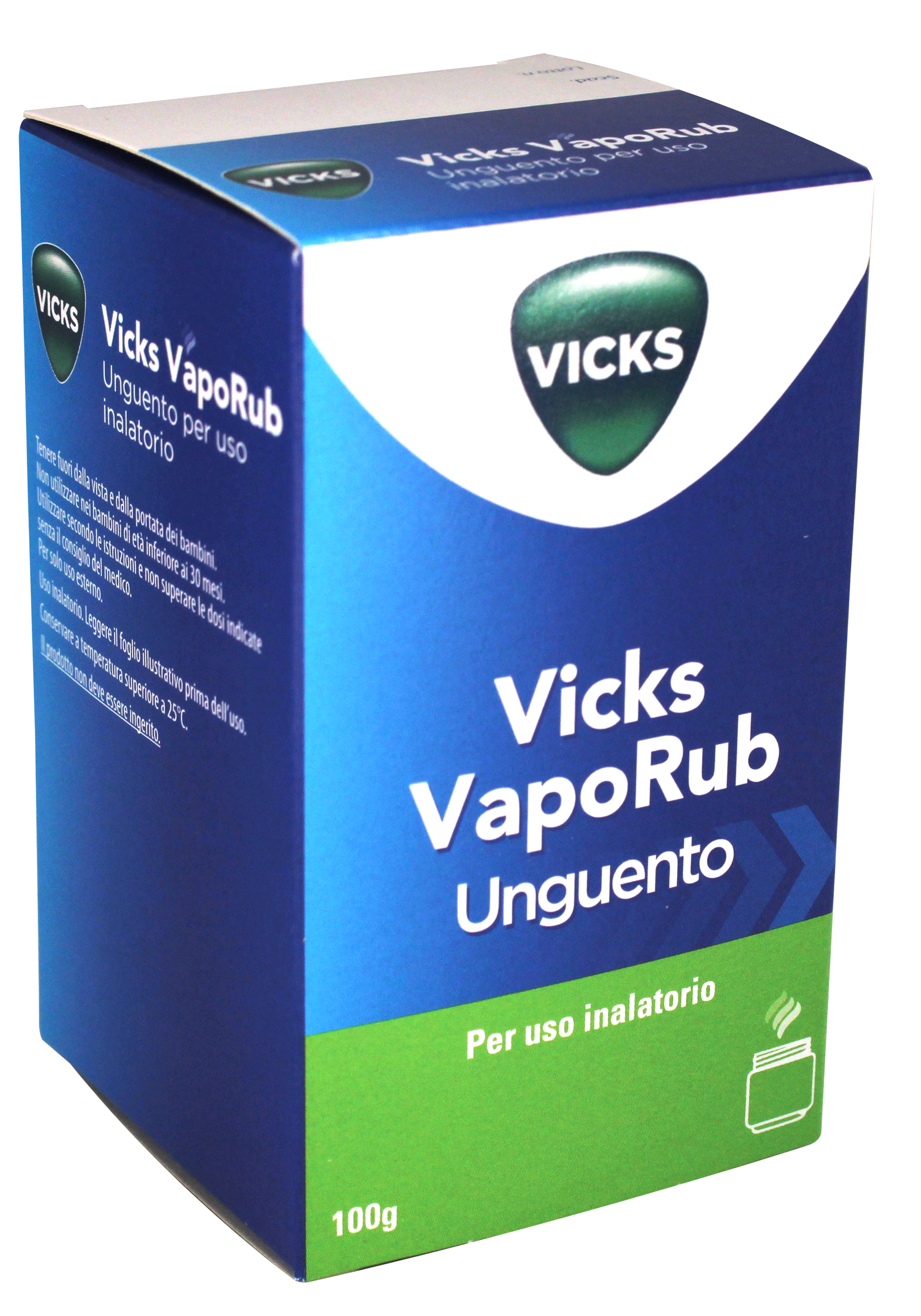 VICKS VAPORUB*UNG INAL 100G - Farmacia De Pasquale
