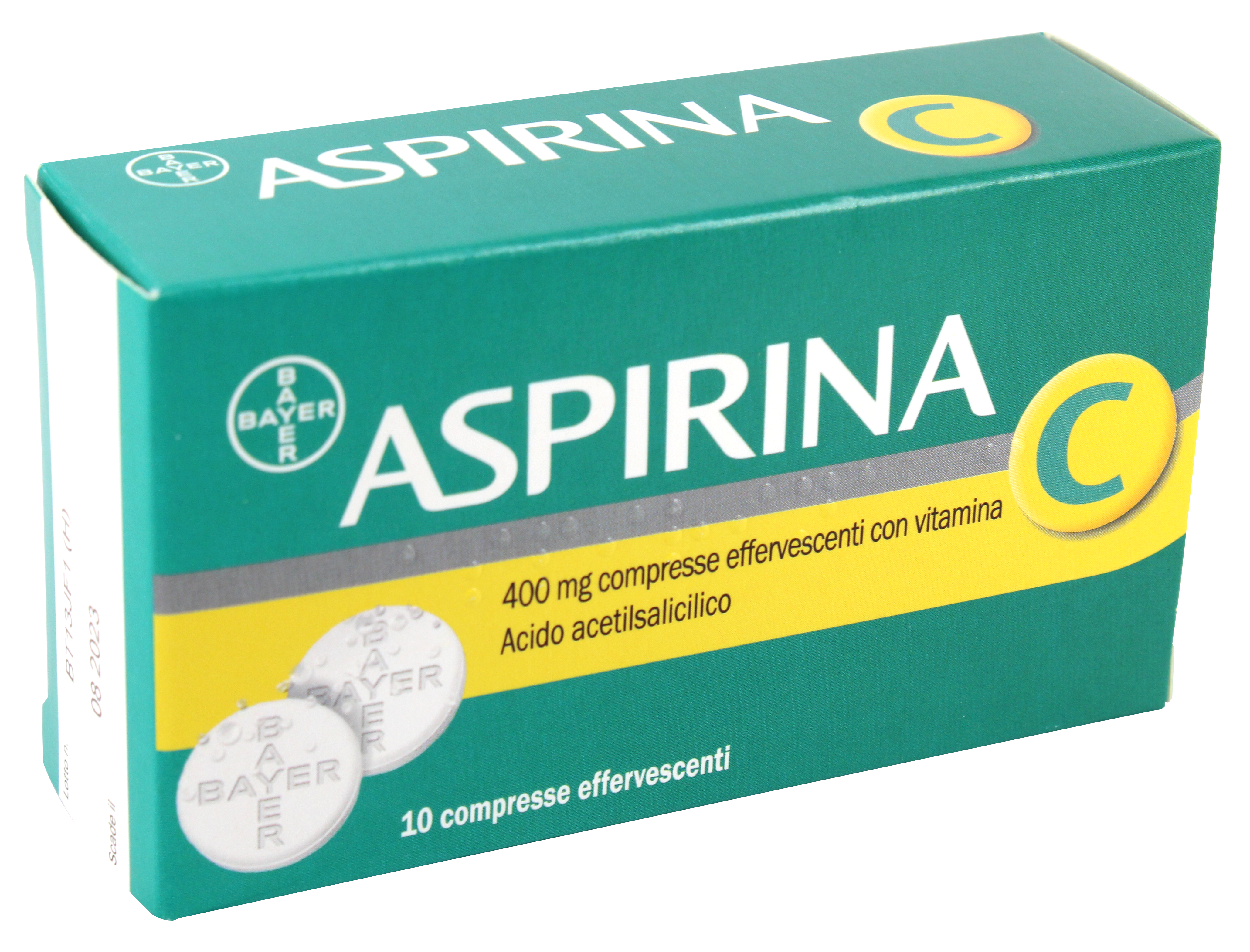 ASPIRINA*10CPR EFF 400+240MG - Farmacia De Pasquale