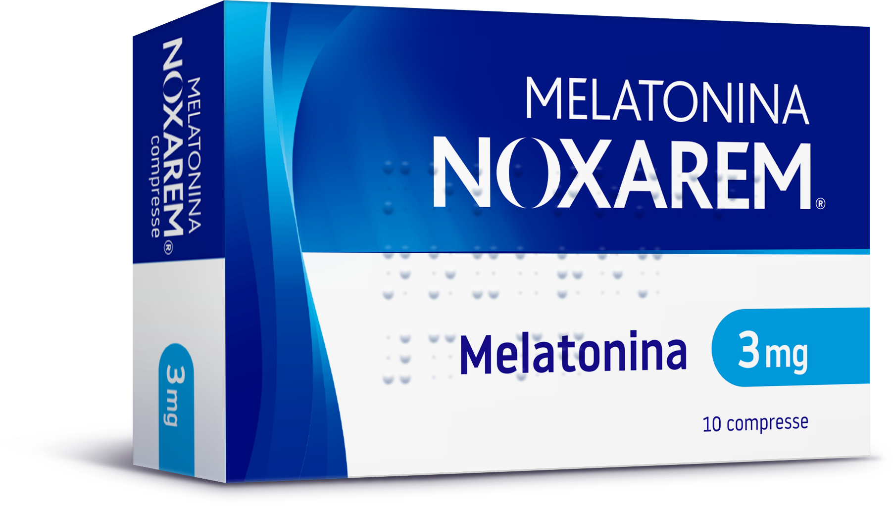 MELATONINA NOXAREM*10CPR 3MG - Farmacia De Pasquale